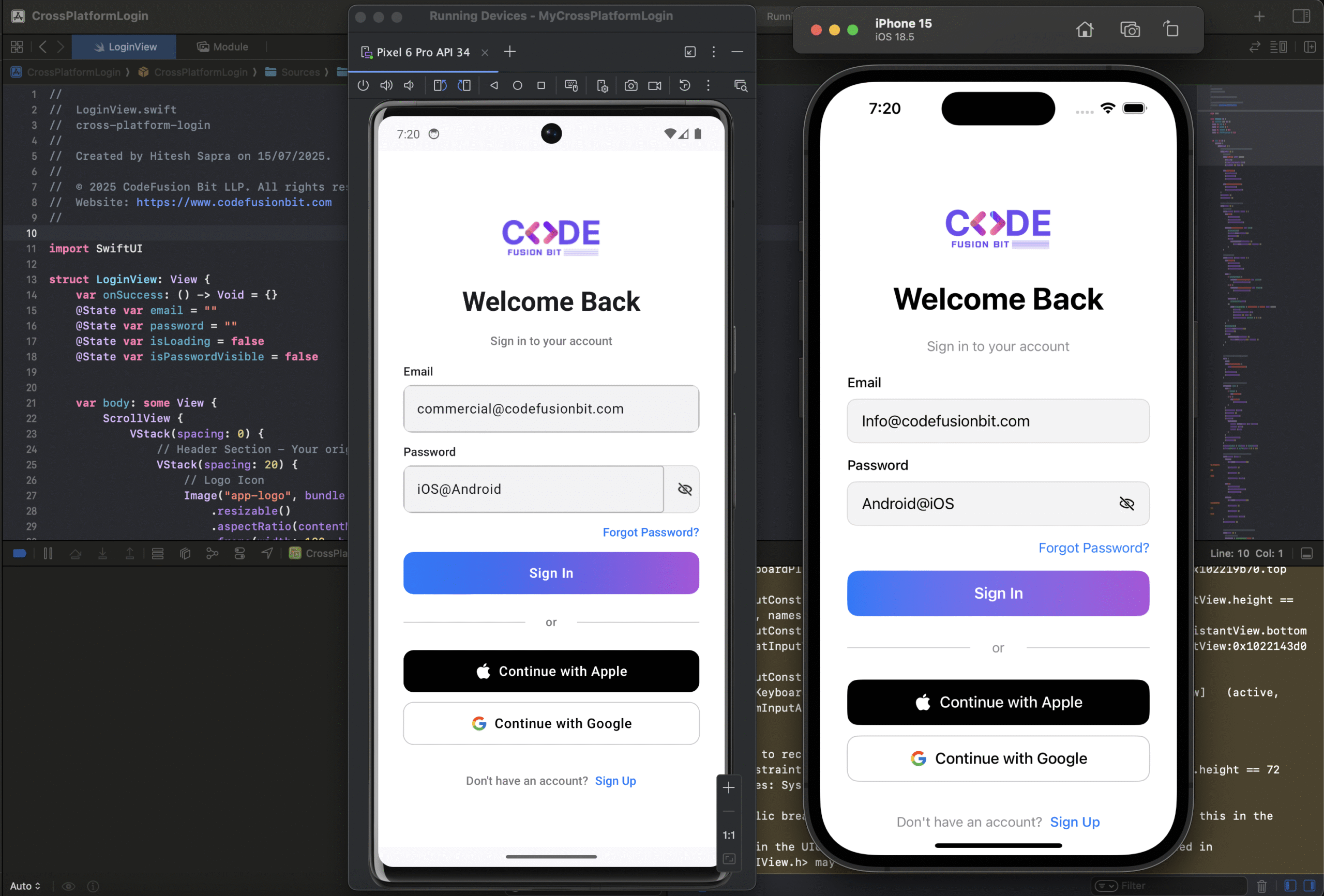 Building Beautiful Cross-Platform Mobile Apps with Swift: A Journey from One Codebase to iOS & Android