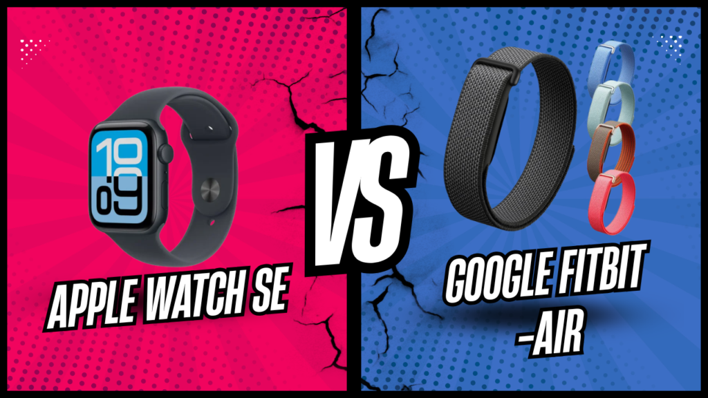 aaple watch Se-vs-google-fitbit-air
